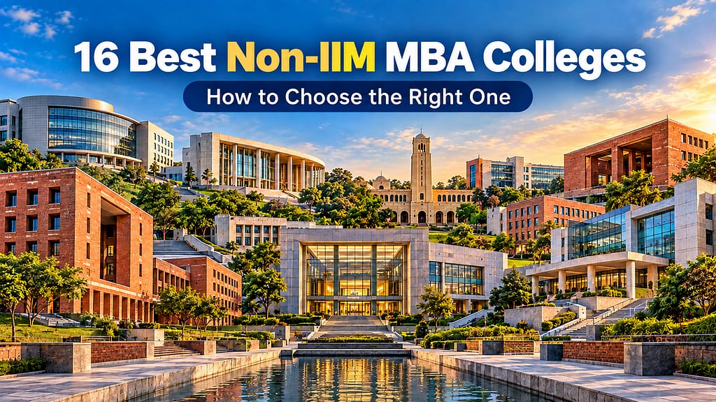 Top non IIM MBA colleges in India featuring leading business school campuses